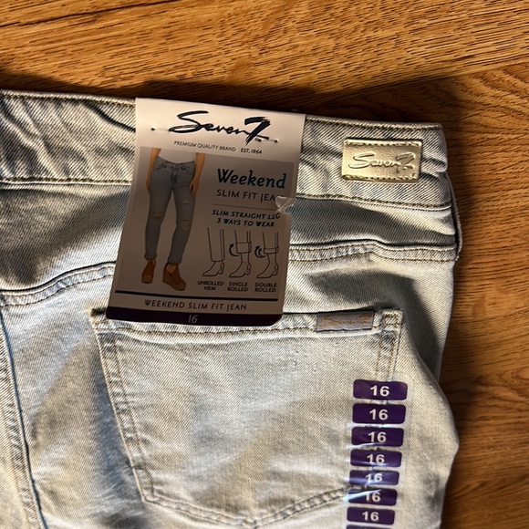 Women’s Seven7 Slim Fit Weekend Jeans - Picture 9 of 10